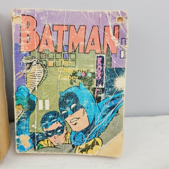 Vintage Little Big Books Disney Mickey Mouse Goofy Batman Tweety Lassy - Picture 9 of 16